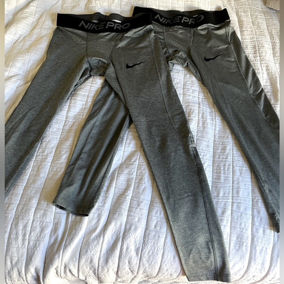 Nike Compression Pants (2 pair) - Picture 1 of 4